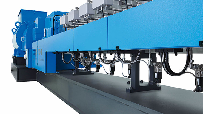 Coperion twin screw extruder ZSK 82 Mc18