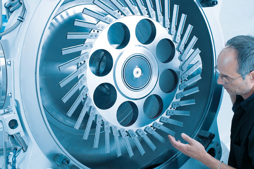 Coperion service underwater pelletizer