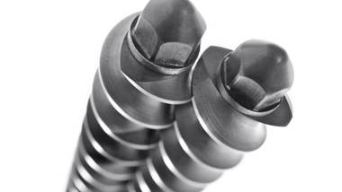 Coperion twin screw extruder ZSK twin screws