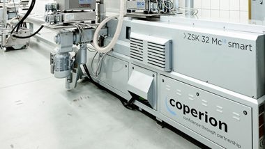 Coperion twin screw extruder ZSK 32 smart