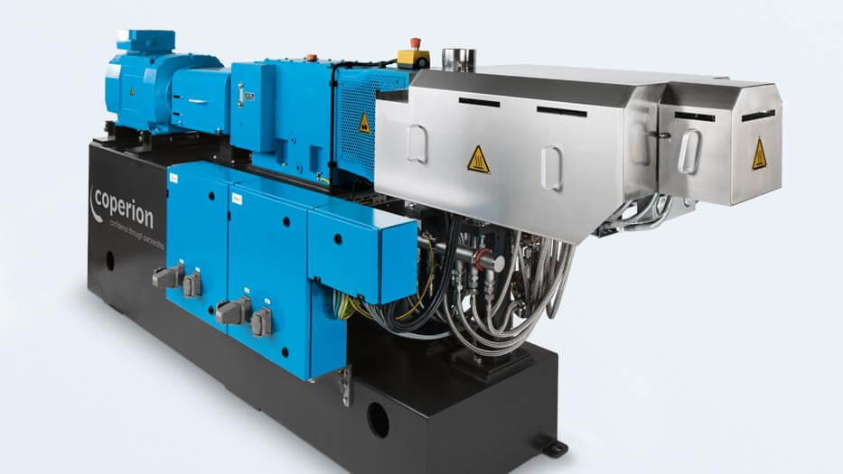 Coperion Doppelschneckenextruder ZSK 43 world proven Prozess Pulverlack