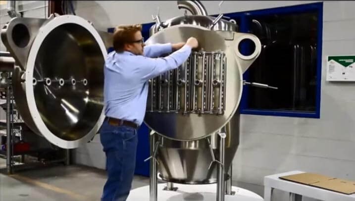 Coperion K-Tron Sanitary Filter Receiver