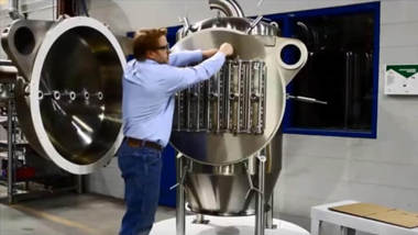 Coperion K-Tron Sanitary Filter Receiver