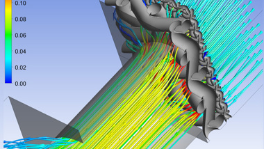 Coperion Simulation Siebwechsler
