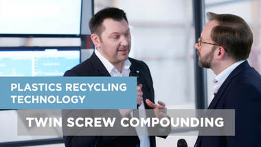 Coperion Doppelschneckenextrusion Recycling Interview