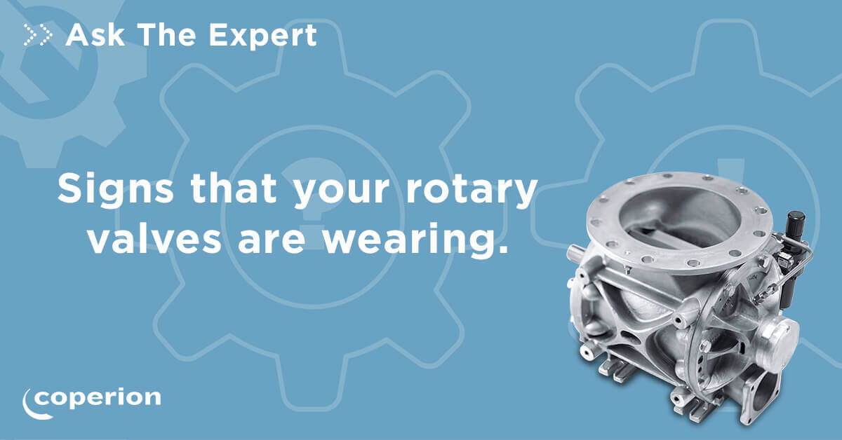 rotary valves signs of wear