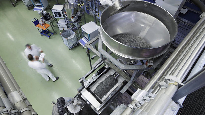 Erweiterung des Test Centers von Coperion in Niederlenz, Schweiz