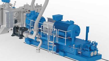 Coperion ZSK MEGAcompounder with UG underwater pelletizer