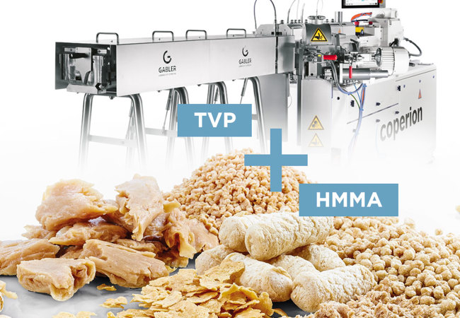 ZSK Food Extruder in Hybrid Design for HMMA and TVP